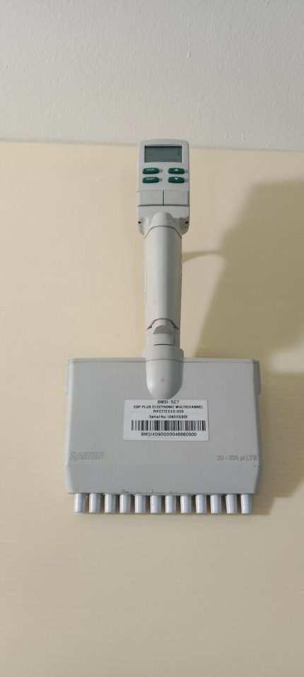 EDP3-Plus Rainin E DPA Plus Electronic Multichannel Pipette 20-300ul LTS 12 Ch