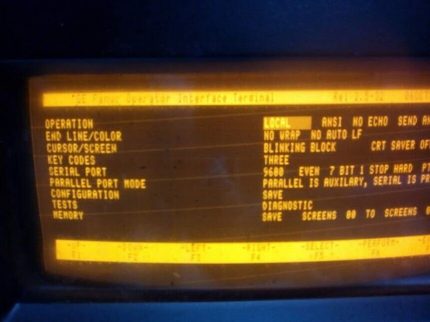 Ge Fanuc IC600KD516A Rel 2.5-32 Mini OTI-Touch CRT and display board only