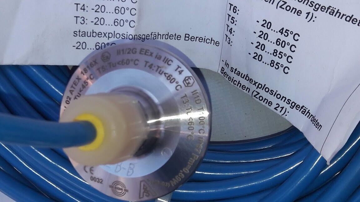 EGE STS 10598 II1/2G Current-monitored Ex-sensor ATEX 1816X II1D T100 C 10598New - Image 4