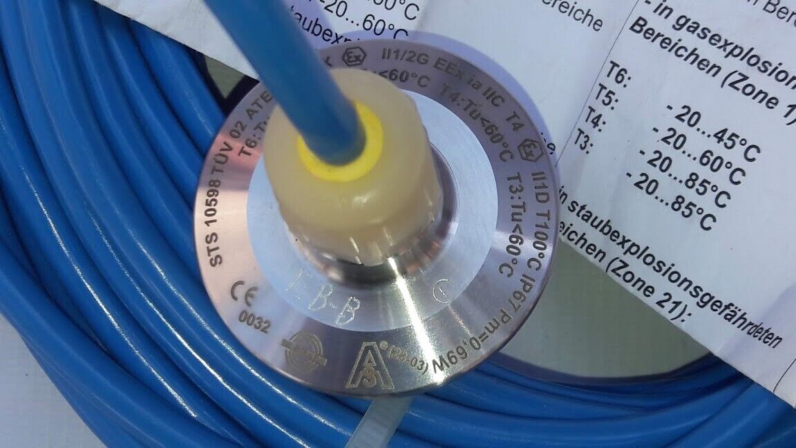 EGE STS 10598 II1/2G Current-monitored Ex-sensor ATEX 1816X II1D T100 C 10598New - Image 3
