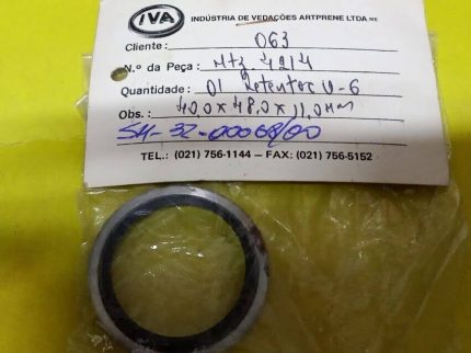 retentor U-6 40,0x48,0x11,0mm IVA industria de vedacoes artprene ltda New