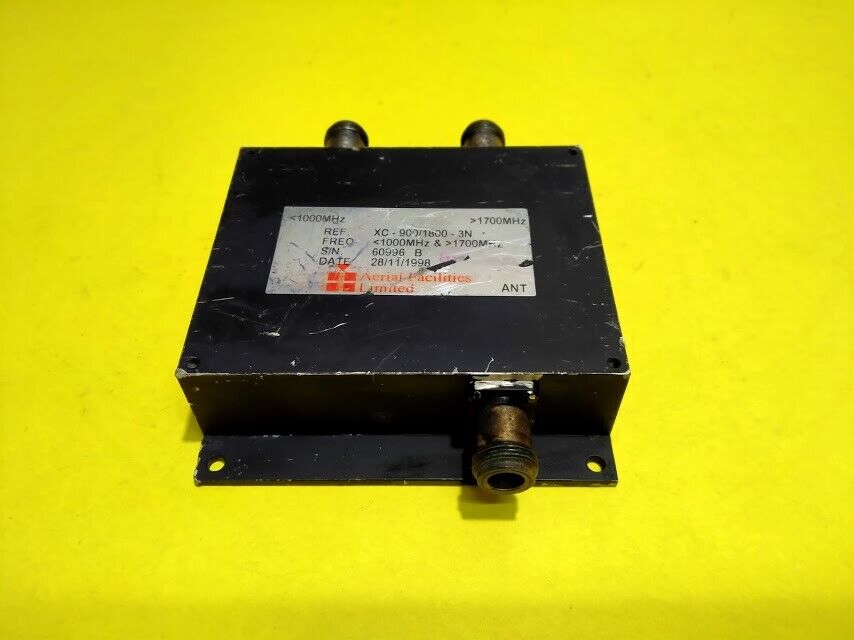 Aerial Facilities Limited Ref. XC-900/1800-3N Freq 1000MHz & 1700MHz - Image 3