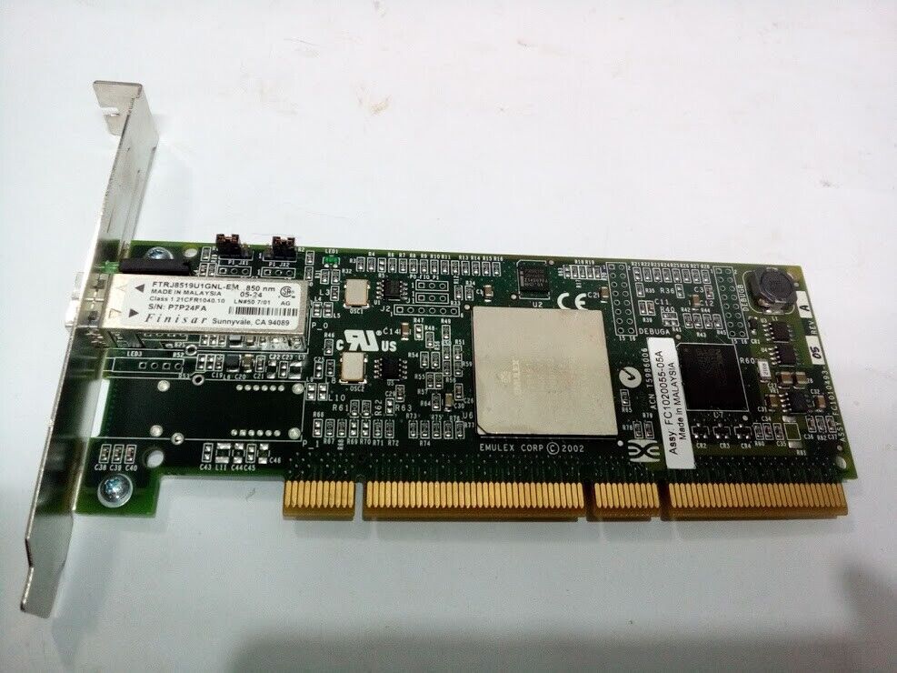 Finisar Emulex FTRJ8519U1GNL-EM Assy FC1010493-05 Rev A Fiber Optic Transcevier