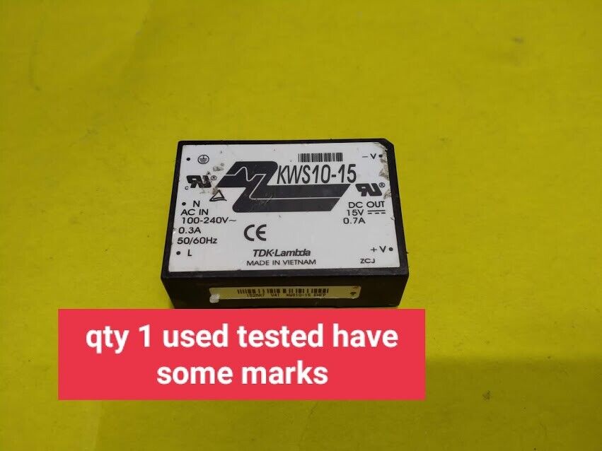 TDK Lambda KWS10-15 AC/DC Converter KWS1015 - Image 3