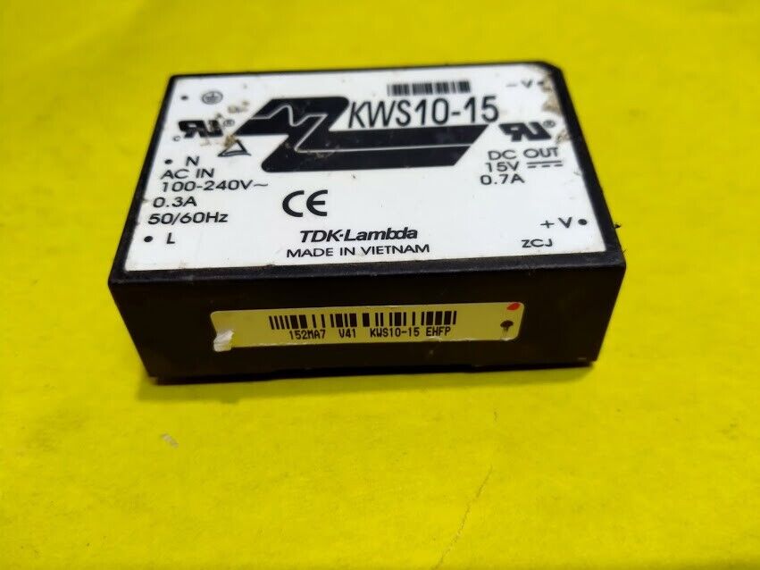 TDK Lambda KWS10-15 AC/DC Converter KWS1015