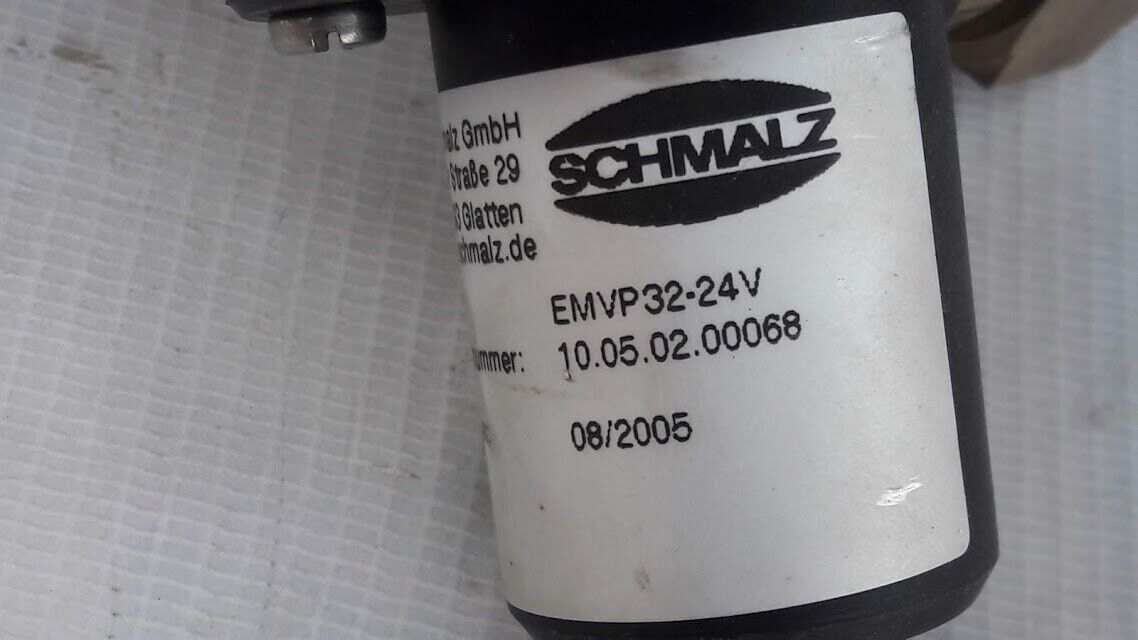 SCHNALZ EMVP32-24V 10.05.02.0000 Solenoid Valve MA 321-007 V - Image 5