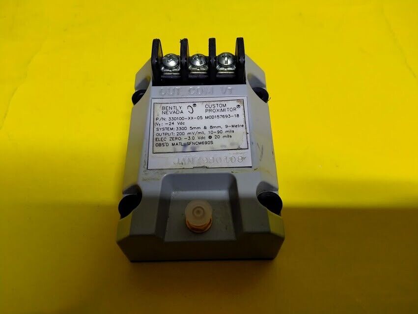 Bently Nevada P/N 330100-XX-05 MOD175693-18 Proximitor Sensor system 330 mm & 8m - Image 2