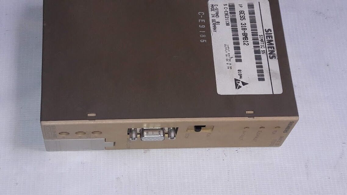 Siemens Simatic S5 ET200U 6ES5 318-8MB12 Programmabl Logic Controller E-Stand 01 - Image 2