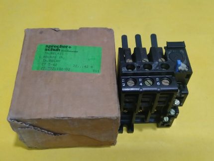 Specher+Schuh CT 3-42 Solid State Overload Relay CT342 32...42A New
