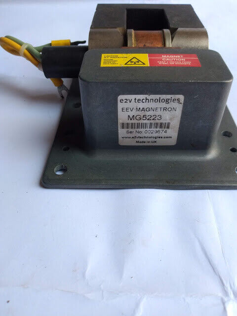 E2V Technologies MG5223 EEV Magnetron S-Band Marine Radar Marine Store Spare - Image 2