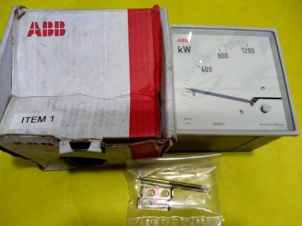 ABB N001413272HC balanced three-phase wattmeter 1200kW Hartmann & Braun