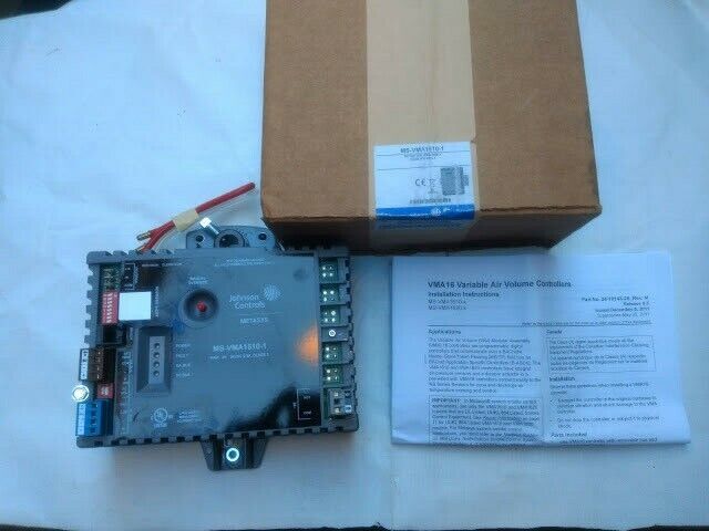 Johnson Controls Metasys MS-VMA1610-1 37-501-490 S/W Ver 5.3 Variable Air Volume