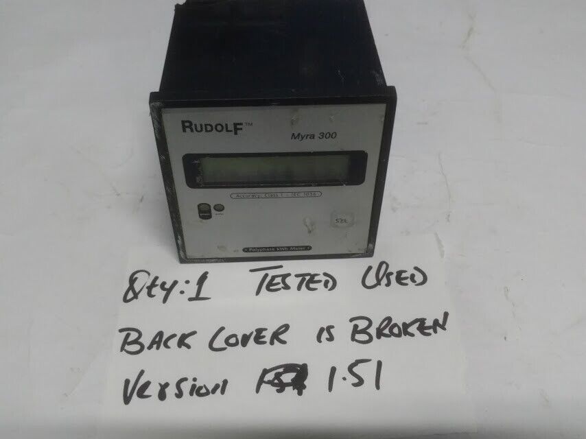 RudolF Myra 300 Version 1.51 Polyphase KWh Meter R-Myra-300 3P/4W 1kwh - Image 8