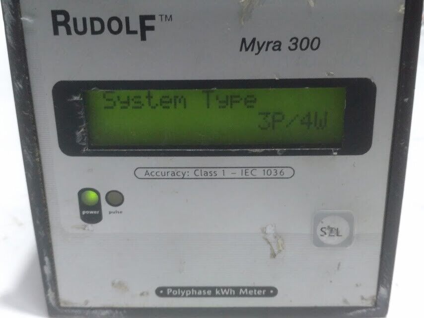 RudolF Myra 300 Version 1.51 Polyphase KWh Meter R-Myra-300 3P/4W 1kwh - Image 4