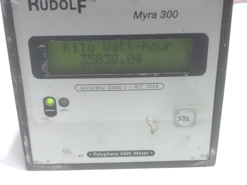 RudolF Myra 300 Version 1.51 Polyphase KWh Meter R-Myra-300 3P/4W 1kwh - Image 2