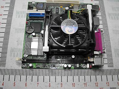 Commell LV 670 C Rev 1.2 CPU Borad With 256MB DDR LV-670 C *Pull From SM-P26B80A - Image 4