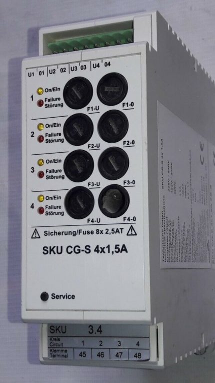 COOPER SKU CG-S 4x1 5A- Z423/O Z426/T PLC Module SKU CGS 4x1 5A-Z423/O