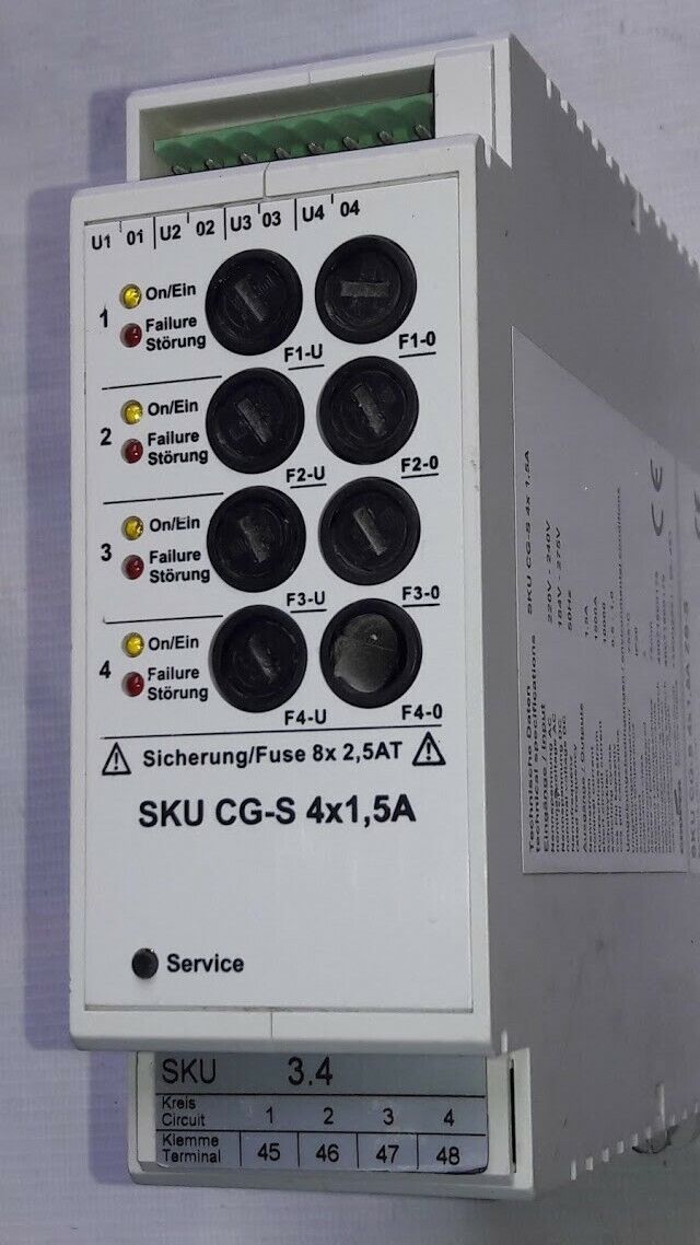 COOPER SKU CG-S 4x1 5A- Z423/O Z426/T PLC Module SKU CGS 4x1 5A-Z423/O