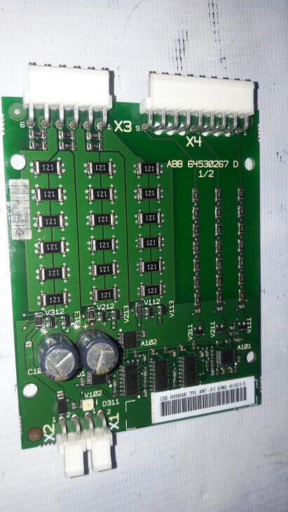 Asea Brown Boveri 64530267 D 1/2 Input Bridge Cont Ainp-01C SP Kit Board 6460565 - Image 2