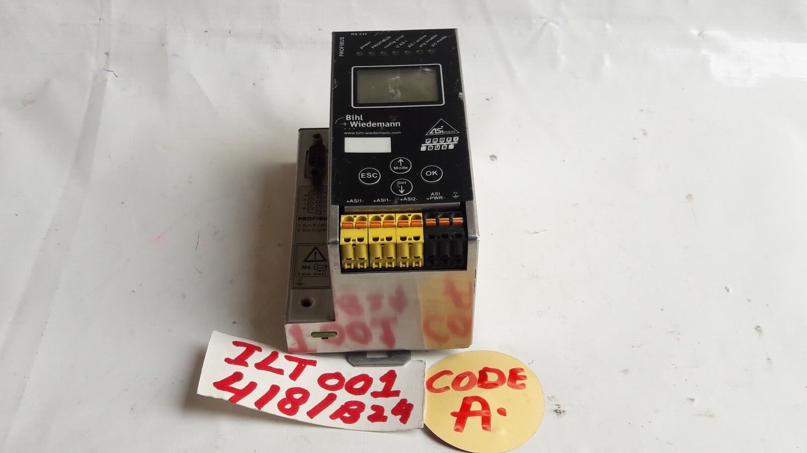 Bihl+Wiedemann AS-I 3.0 RS232 2-Master BWU1777 PROFIBUS Gateway - Image 2
