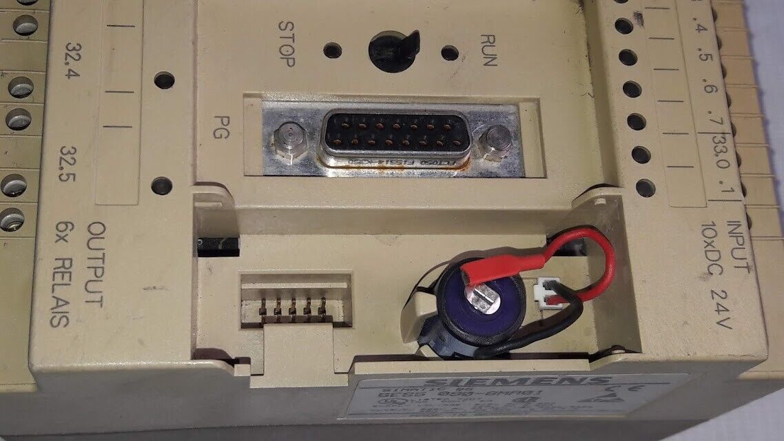 Siemens Simatic S5-90U 6ES5 090-8MA01 Programmable Controller 6ES50908MA01 - Image 2
