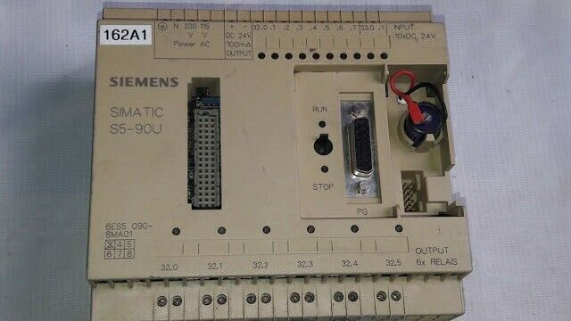 Siemens Simatic S5-90U 6ES5 090-8MA01 Programmable Controller 6ES50908MA01