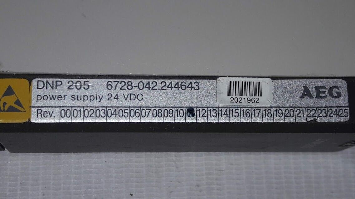 AEG DNP 205 6728-042.244643 Rev 11 Power Supply DNP205 - Image 2