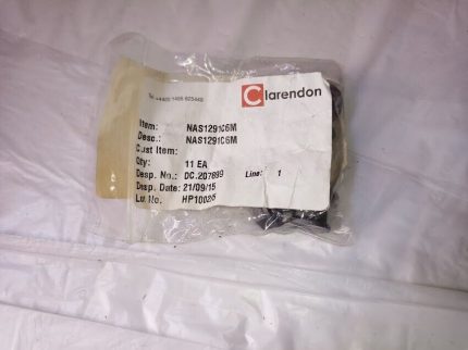 Clarendon NAS1291C6M Self Locking Hex Nut Hexagon New