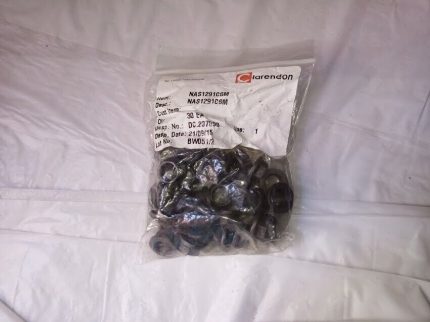 Clarendon NAS1291C6M Self Locking Hex Nut Hexagon New