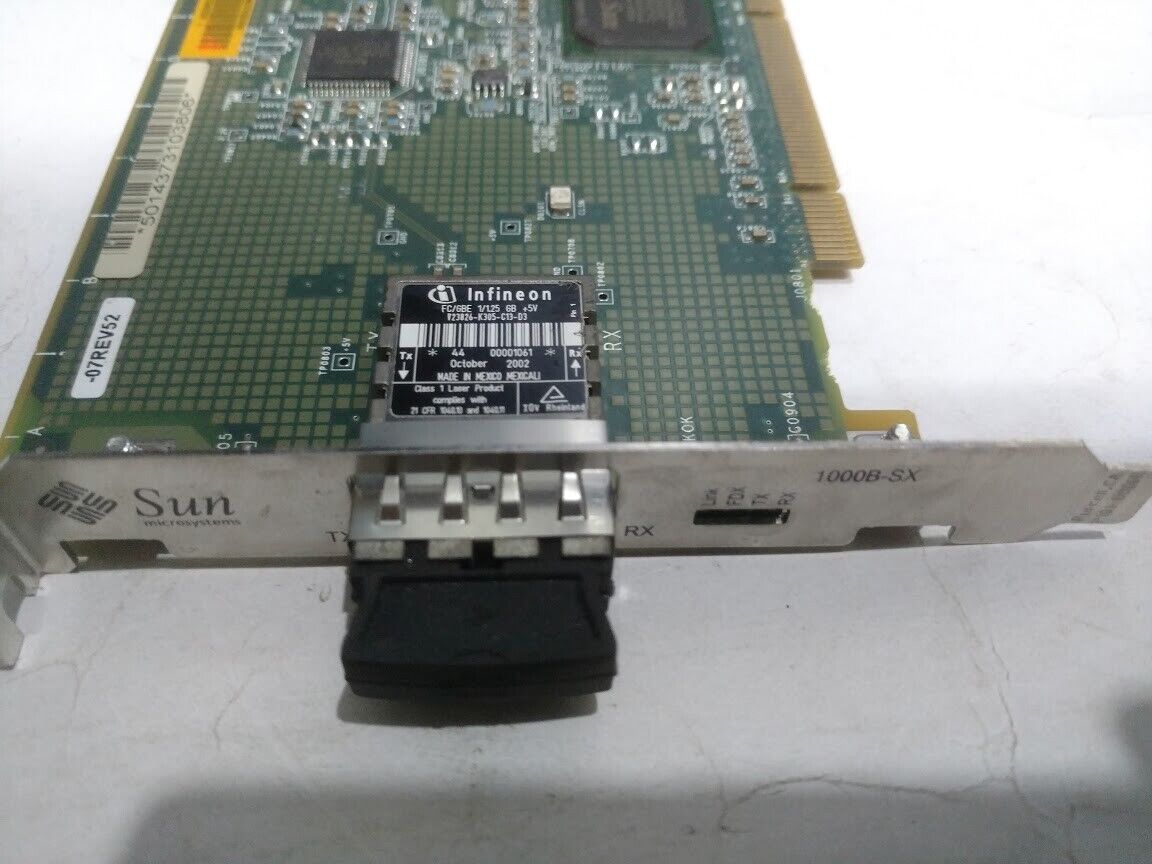 Sun Microsystems 270-4373-07 Rev 01 Gigabit Fiber Channel Network Card 07Rev52 - Image 6