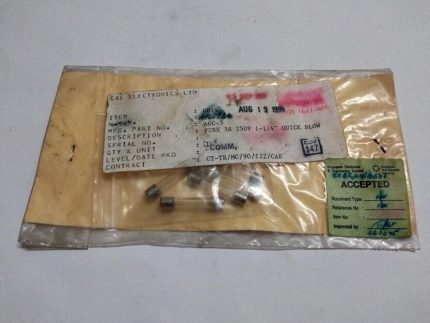 AGC-3 Fuse 3A 250v 1-1/4" Quick Blow AGC3 CAE Electronics LTD New