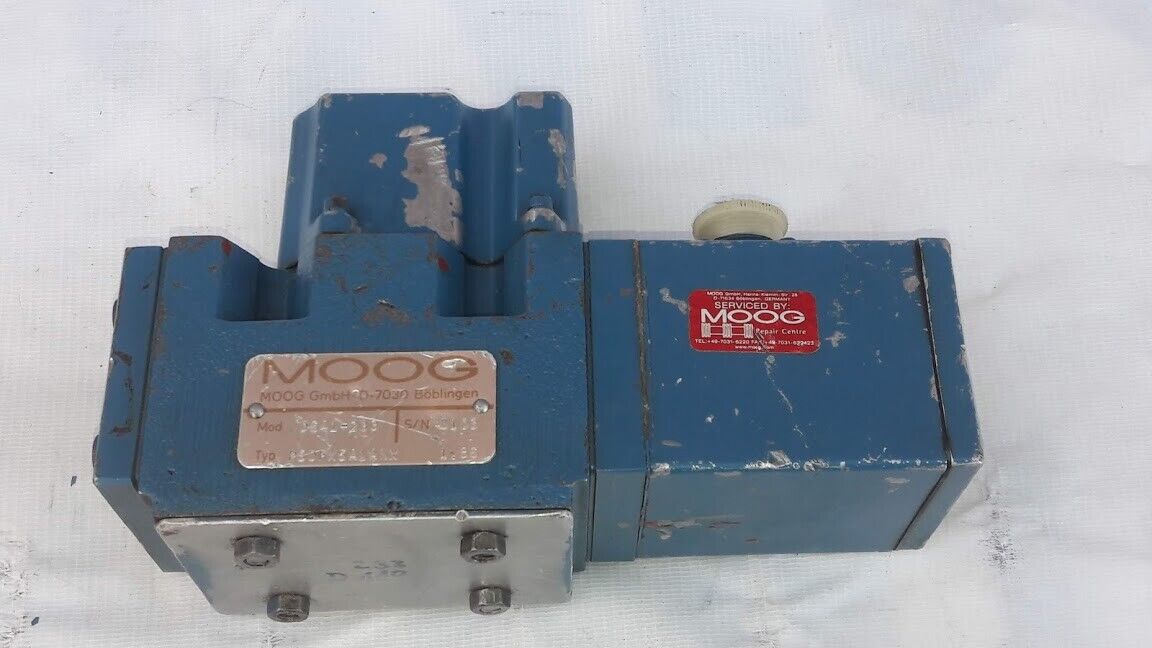 MOOG D641-233 Typ P50FX5A1ANX Hydraulic Servo-Proportional Valve - Image 3