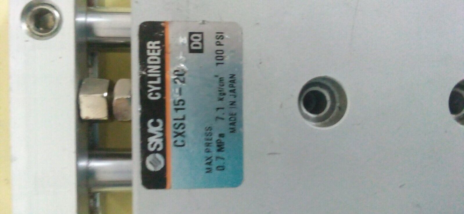 SMC CXSL 15-20 Dual Rod Guided Cylinder - Image 10