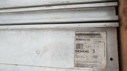 Siemens 6ES7 191-1GB10-0XA0 Simatic rail for plc mounting E-Stand 01