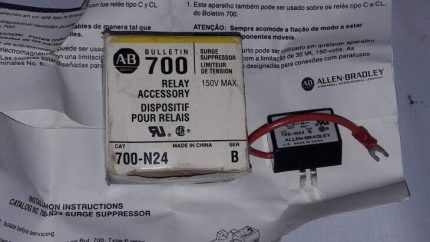 Allen-Bradley Bulletin 700-N24 Ser B Relay Accessory Surge Suppressor 700N24