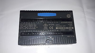Ge Fanuc IC200MDL650G Input 24VDC Pos/Neg Grp 32Pt Module