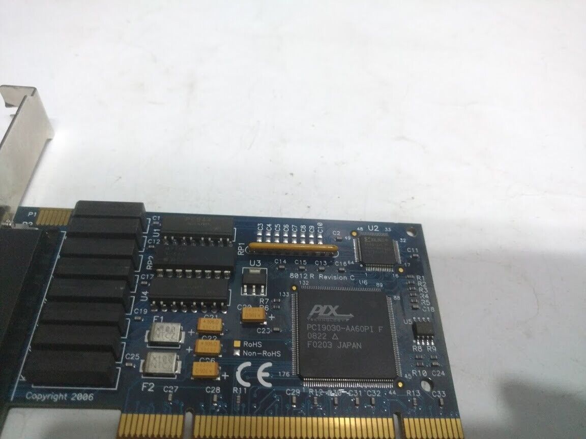 Sealevel 8012 R Rev C PCI 8 Reed Relay Output 8012R - Image 6