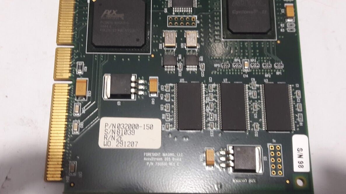 750500 Rev E Foresight Imaging Accustream 205 Board 032000-150 2E frame grabber - Image 2