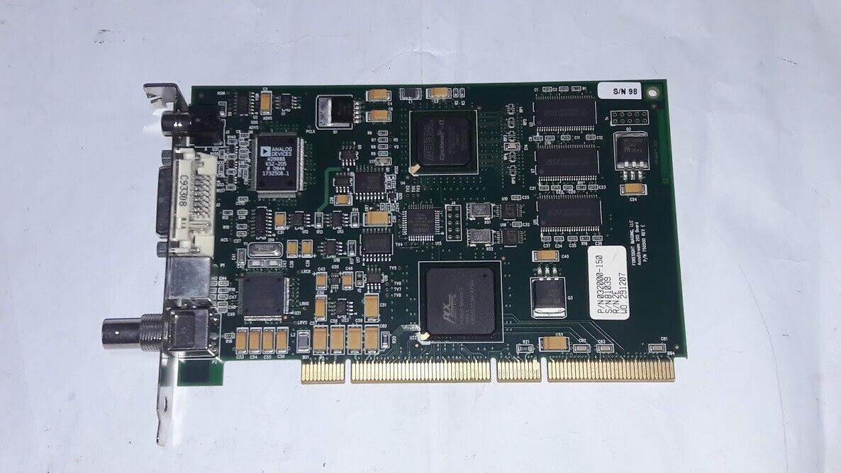 750500 Rev E Foresight Imaging Accustream 205 Board 032000-150 2E frame grabber