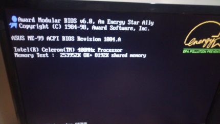 Asus ME-99 Bios Rev. 1004.A Industrail PC Board Intel Celeron 400Mhz