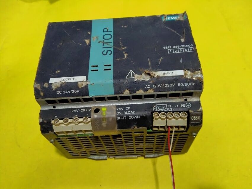 Siemens 6FP1336-3BA00 SITOP MODULAR Power Supply 6FP13363BA00 - Image 2