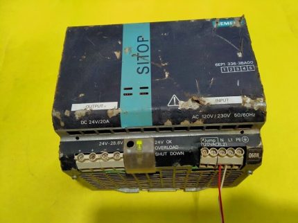 Siemens 6FP1336-3BA00 SITOP MODULAR Power Supply 6FP13363BA00