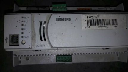 Siemens PXC3.E75 Room Automation Station S55376-C102 PXC3E75