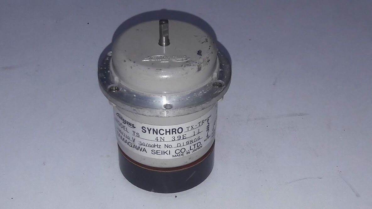 Tamagawa Seiki TS 4N 39E 11 SYNCHRO Motor TX-TR TS4N39E11 100/110V 50/60Hz