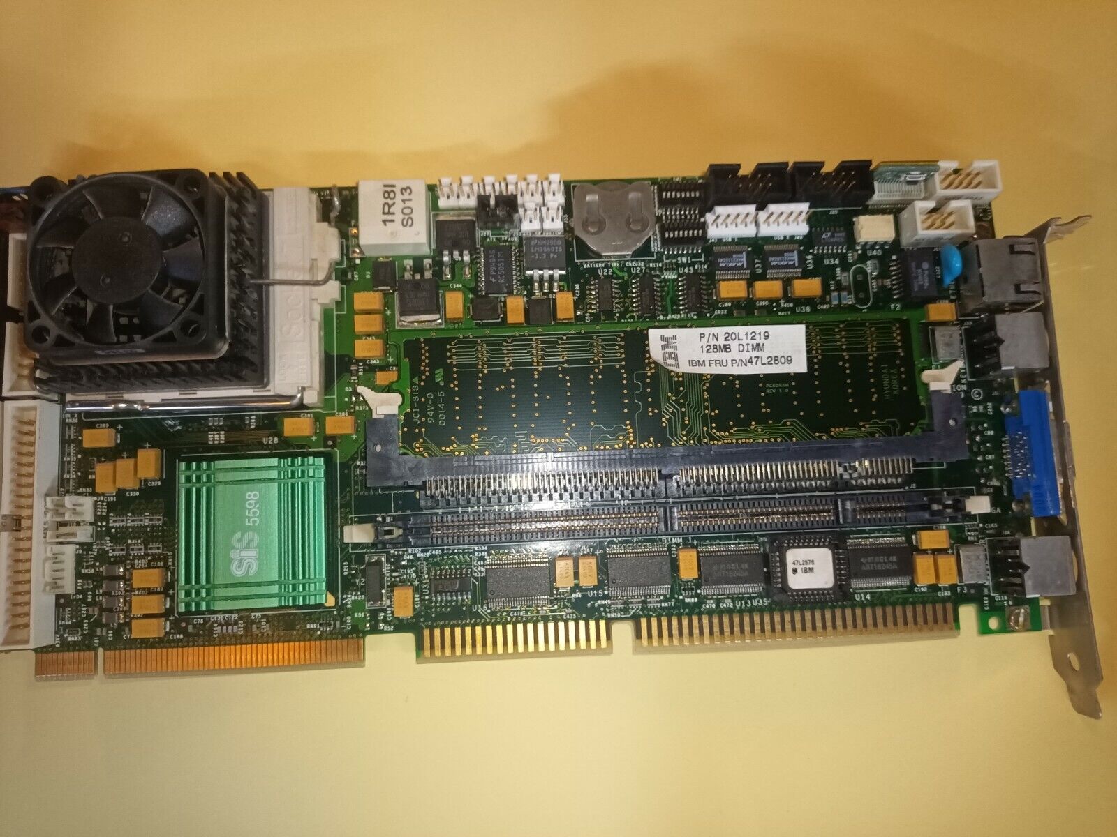 IBM Industrial sbc 586VE Ver. 1.05 11n9539 Intel Pentium 100Mhz 20L1219 IBM - Image 6