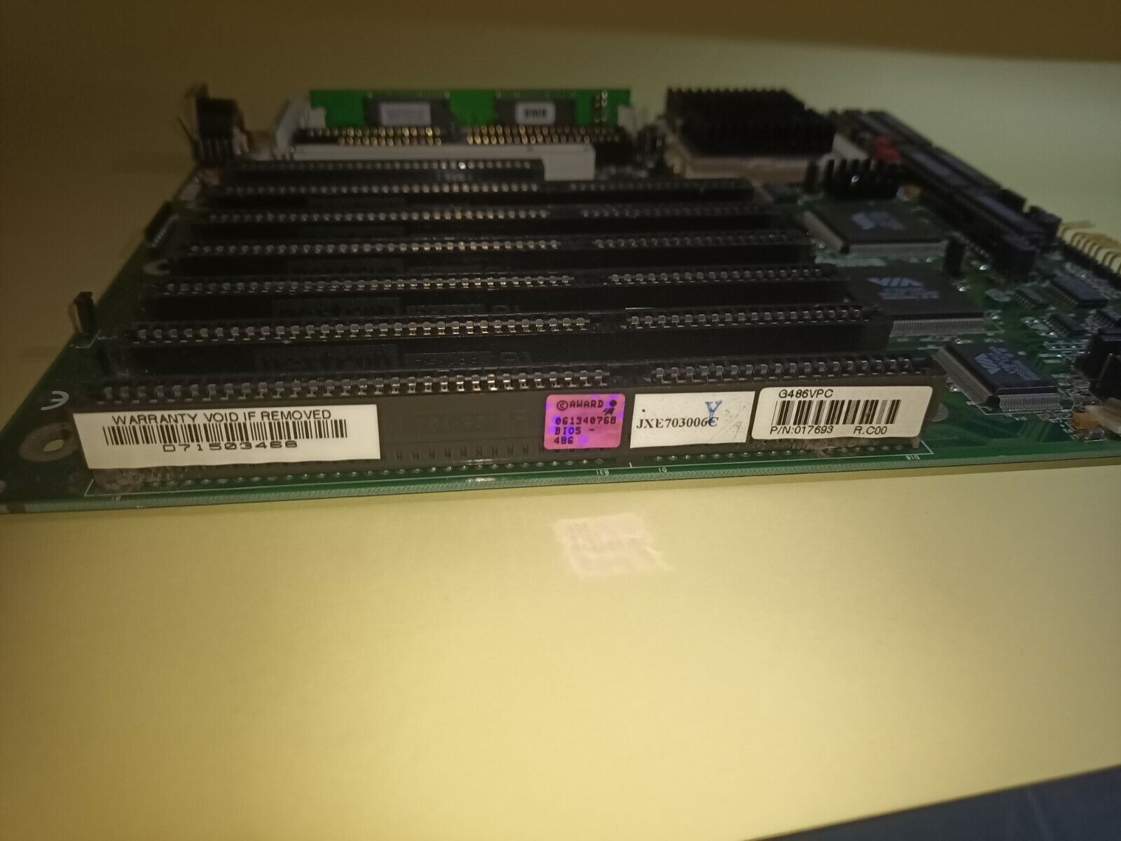 G486VPC 017693 Rev. C00 Am5x86-P75-S Intel Pentium I 75Mhz 8MB Ram PCI/ISA - Image 8