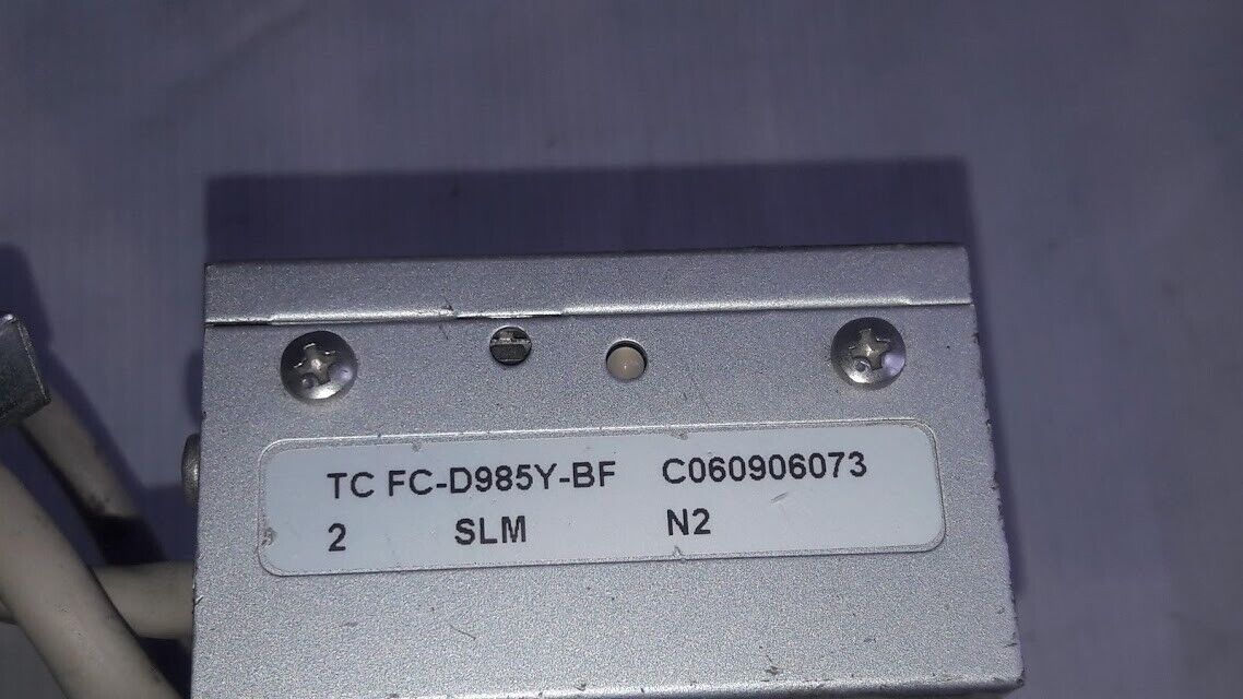Aera Flow TC FC-D985Y-BF C060906073 2 SLM N2 Mass Flow Controller FC-D985 - Image 4
