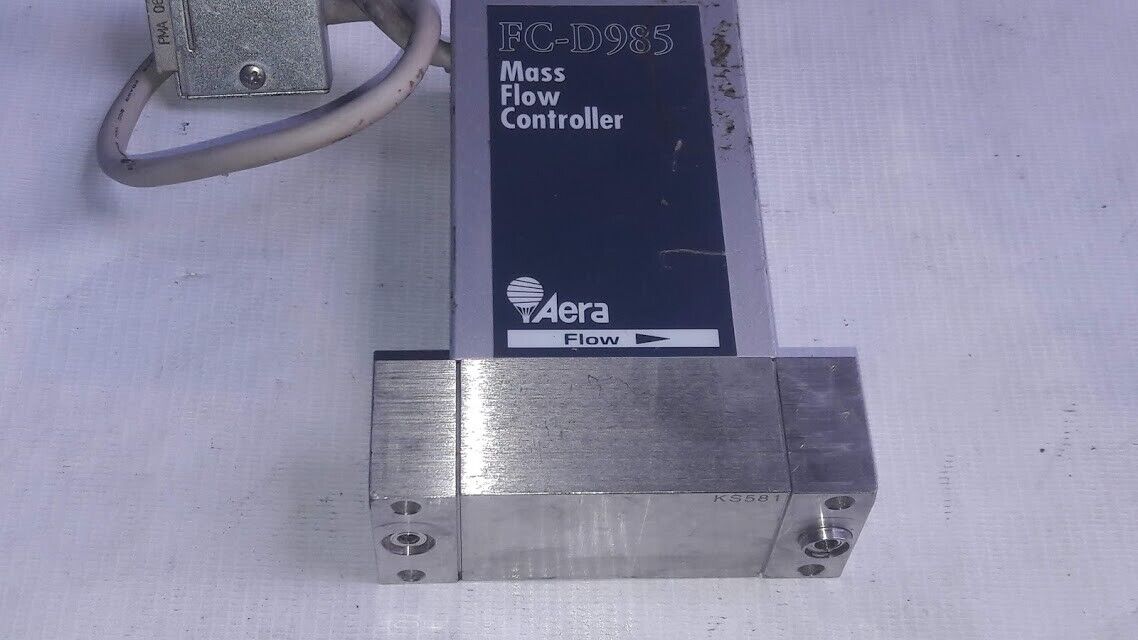 Aera Flow TC FC-D985Y-BF C060906073 2 SLM N2 Mass Flow Controller FC-D985 - Image 2