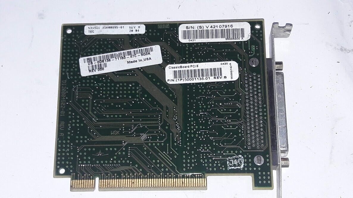 Digi Classic Board PCI 8 P/N 50001136-01 Rev B 55000895-01 PCI interface - Image 4