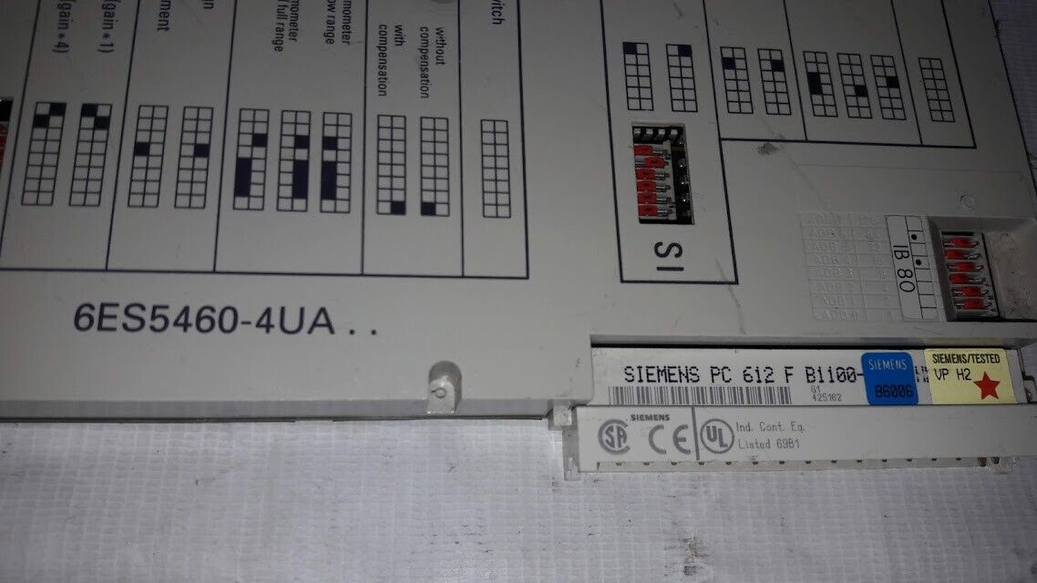 Siemens Simatic 6ES5460-4UA Analog Input Module 6ES54604UA 6ES5460-4UA13 - Image 2